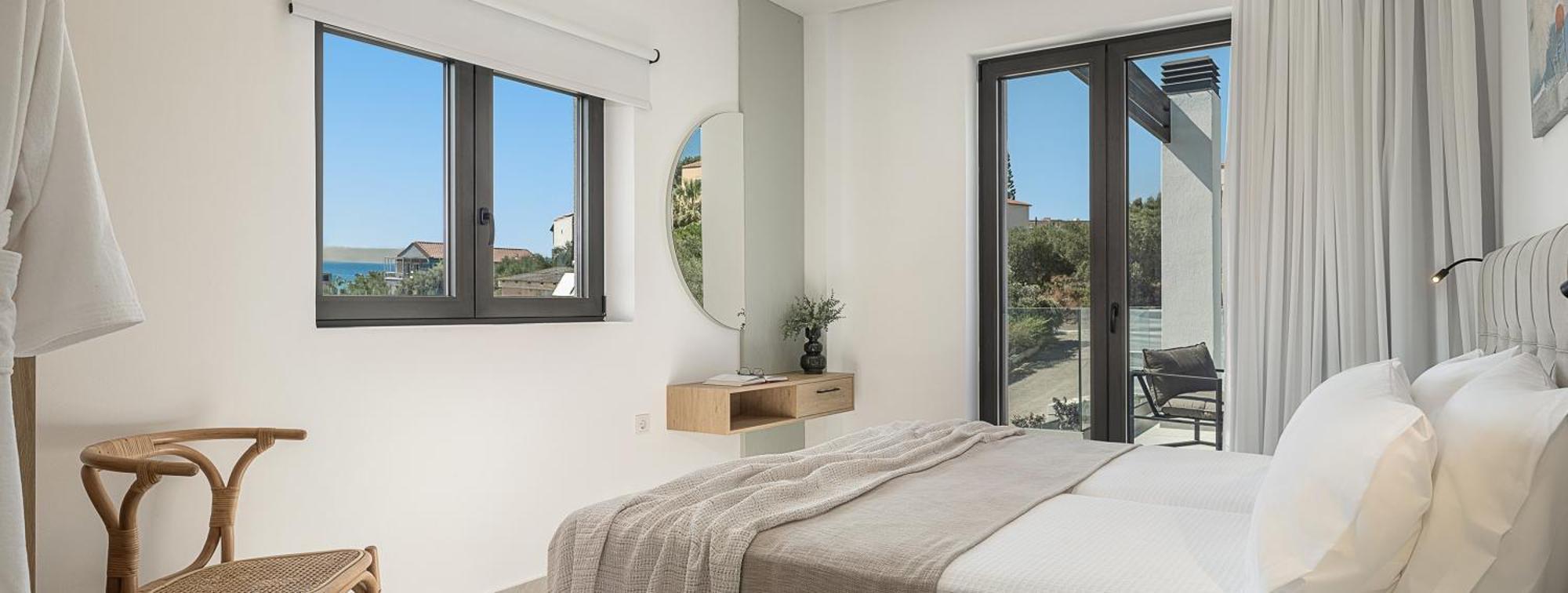 Avrilia Seaside Villa Heated Pool Almirida المظهر الخارجي الصورة