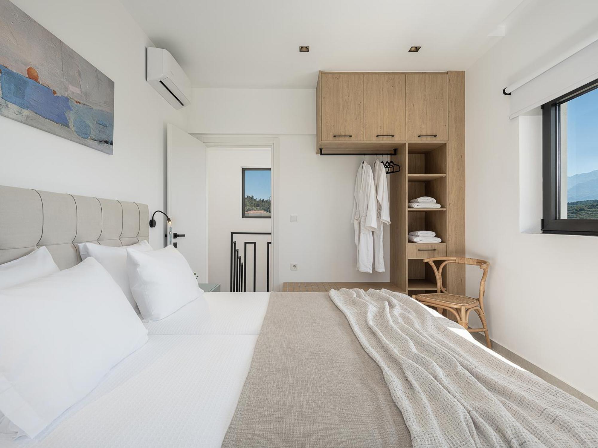 Avrilia Seaside Villa Heated Pool Almirida المظهر الخارجي الصورة